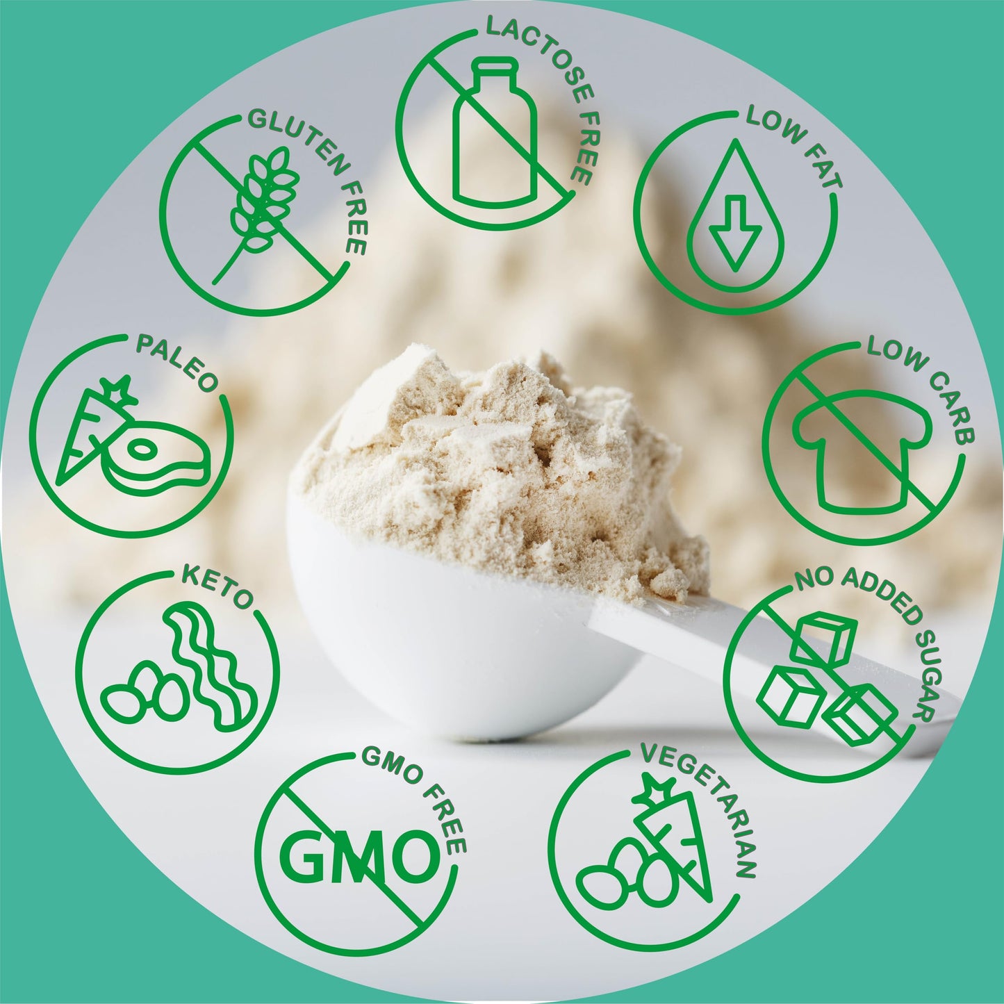 L - Glutammina pura in polvere da 500 g