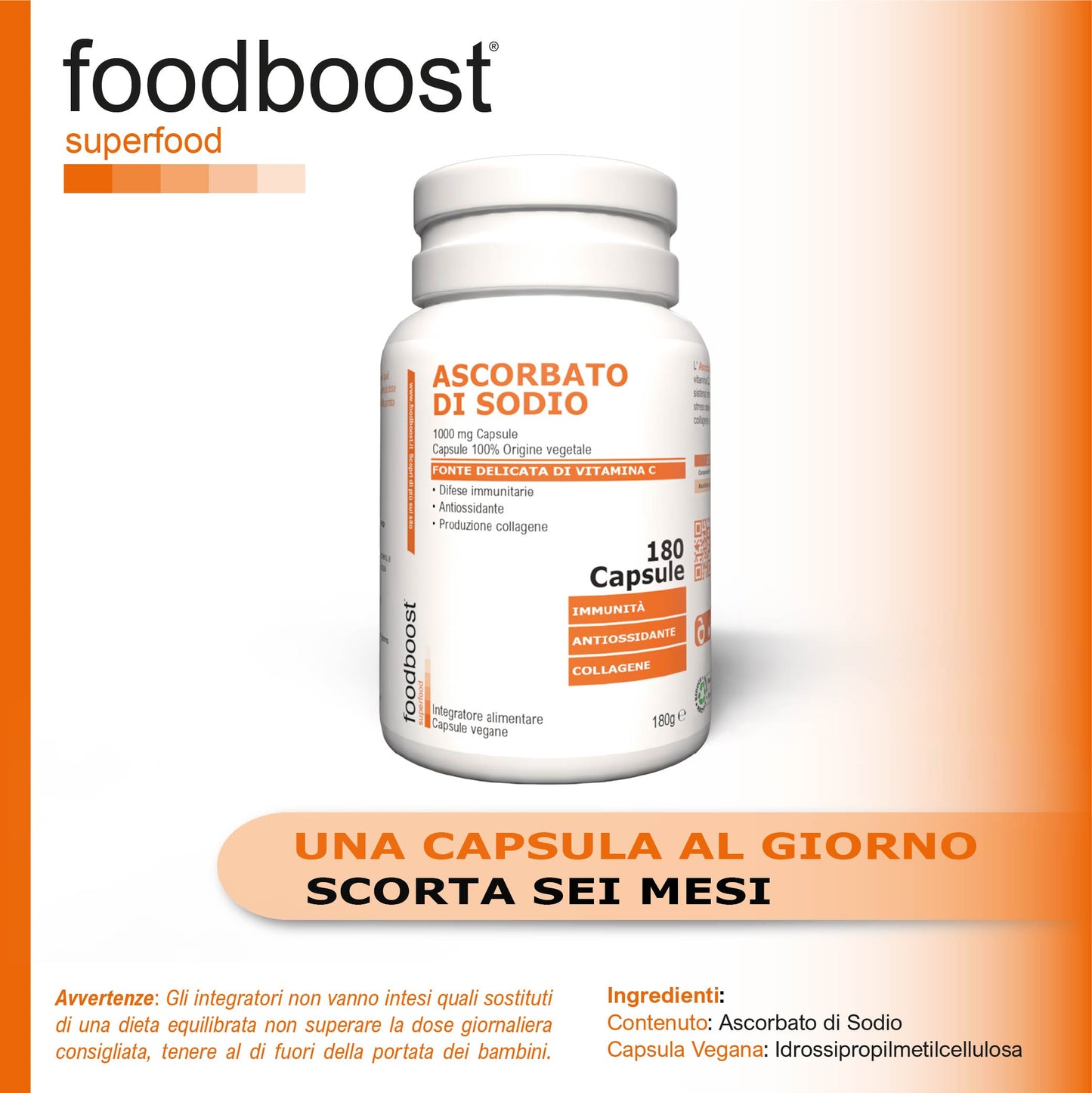 Ascorbato di Sodio 1000 mg in capsule