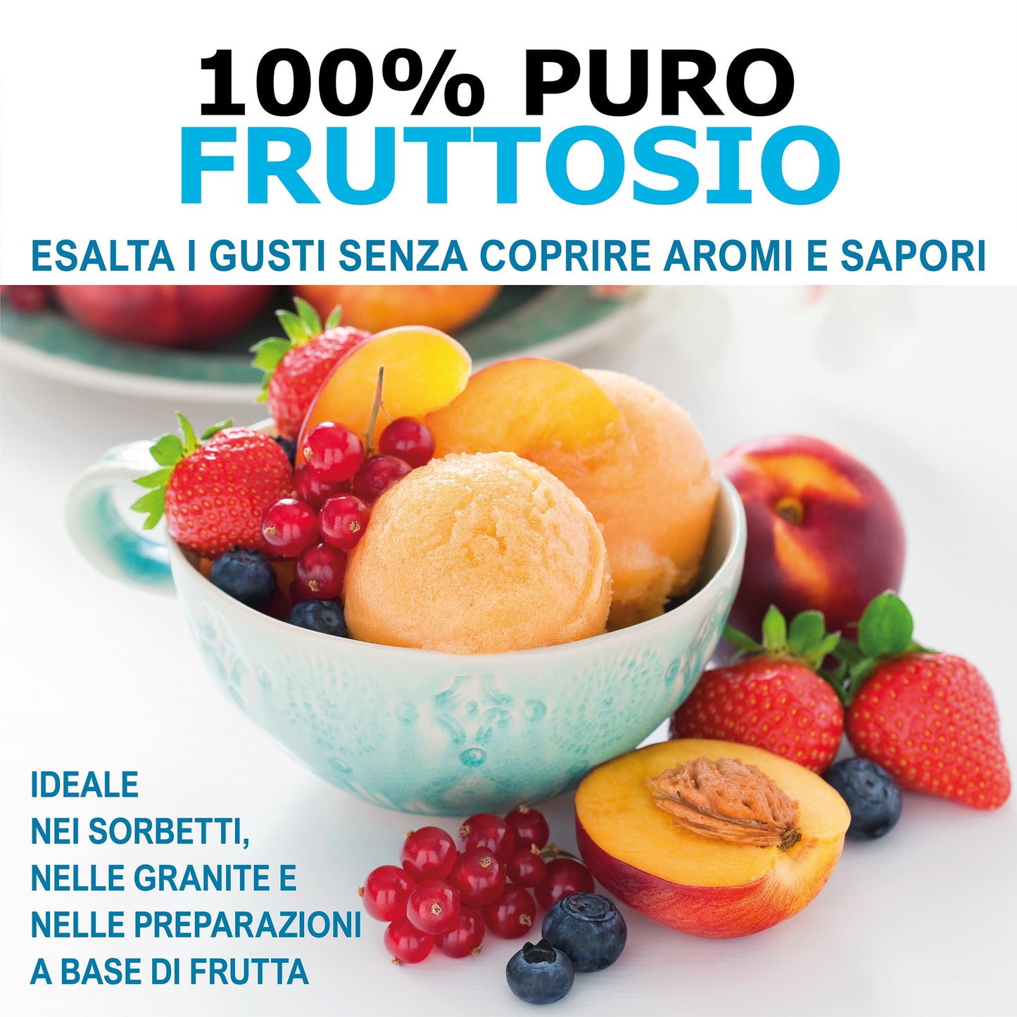 Fruttosio in polvere da 1 Kg