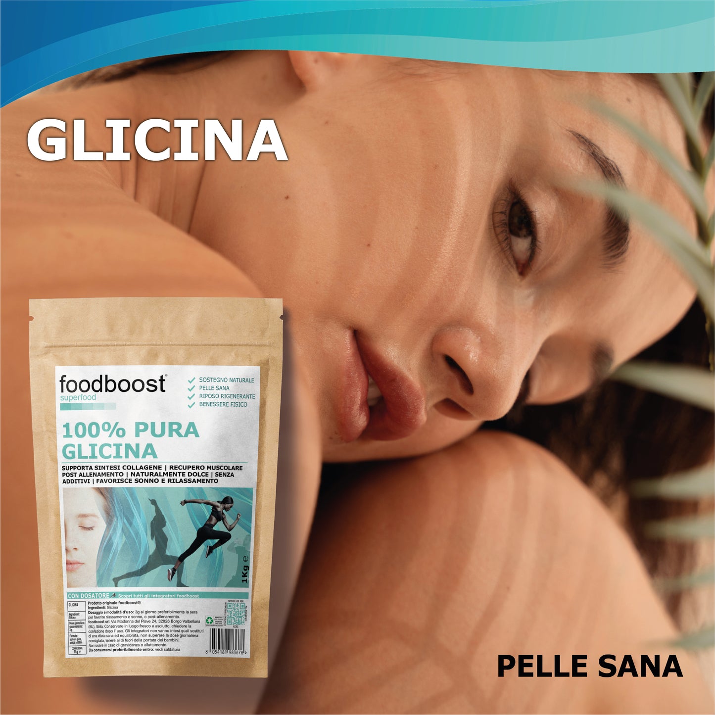 Glicina in polvere da 1 Kg