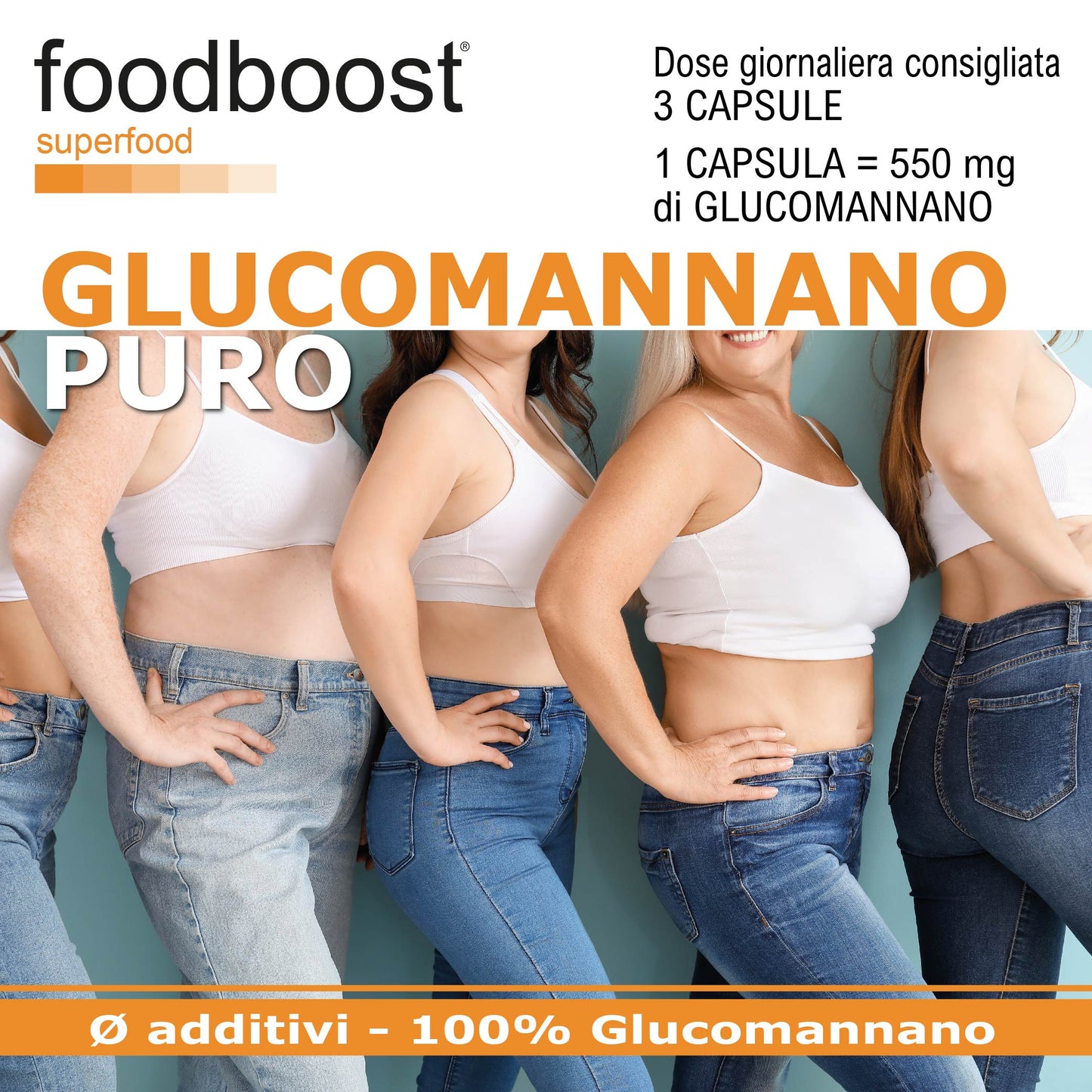 Glucomannano 700 mg in capsule