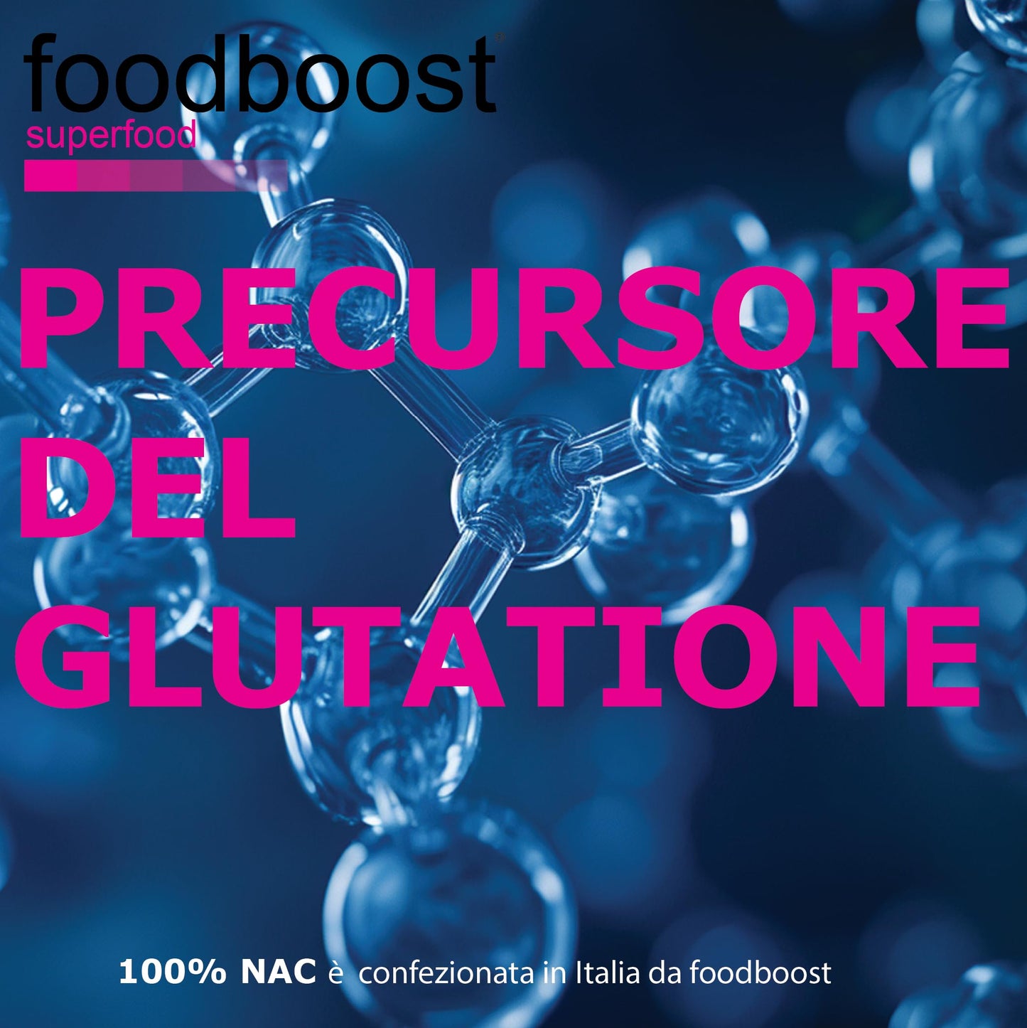 NAC N - Acetil Cisteina Pura in polvere da 100 g