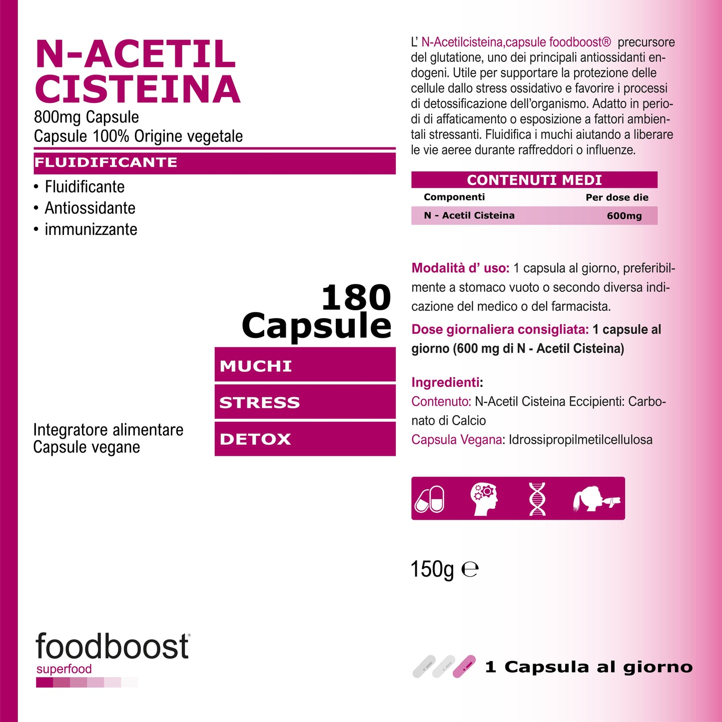 Vitamin C 1000mg in capsules