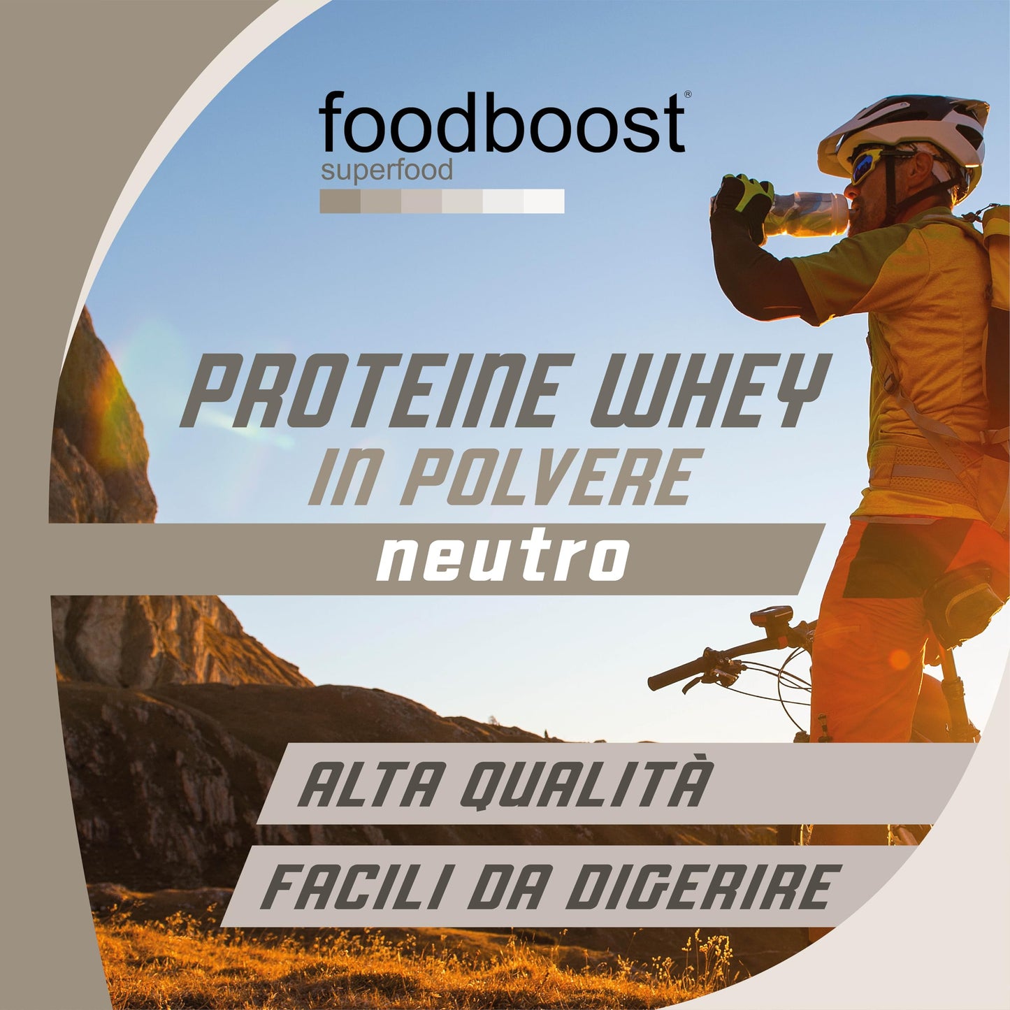 Proteine Whey Neutro da 1 kg in polvere