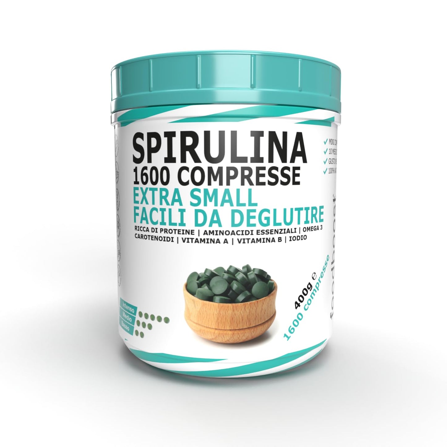 Spirulina in 400g tablets