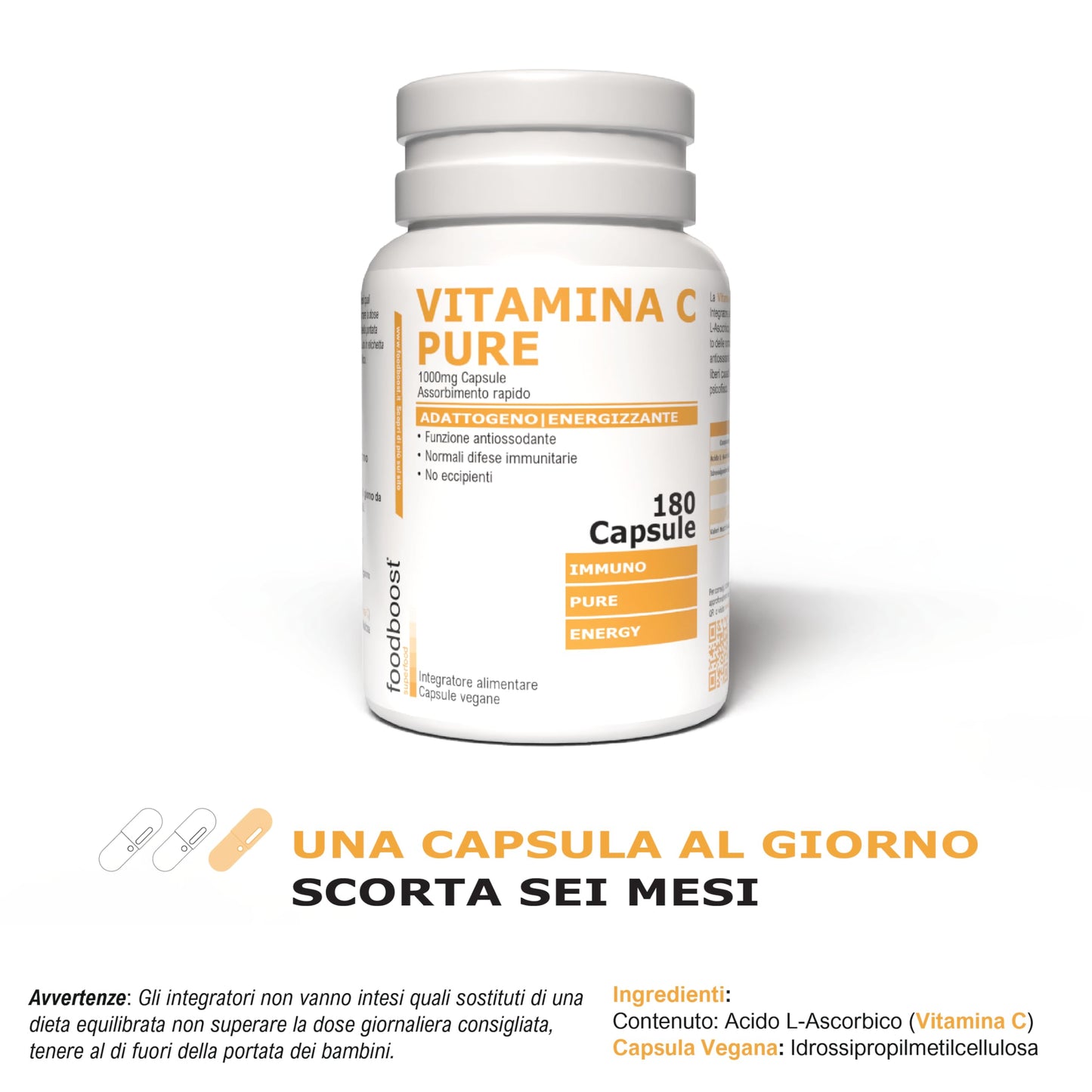 Vitamin C 1000mg in capsules