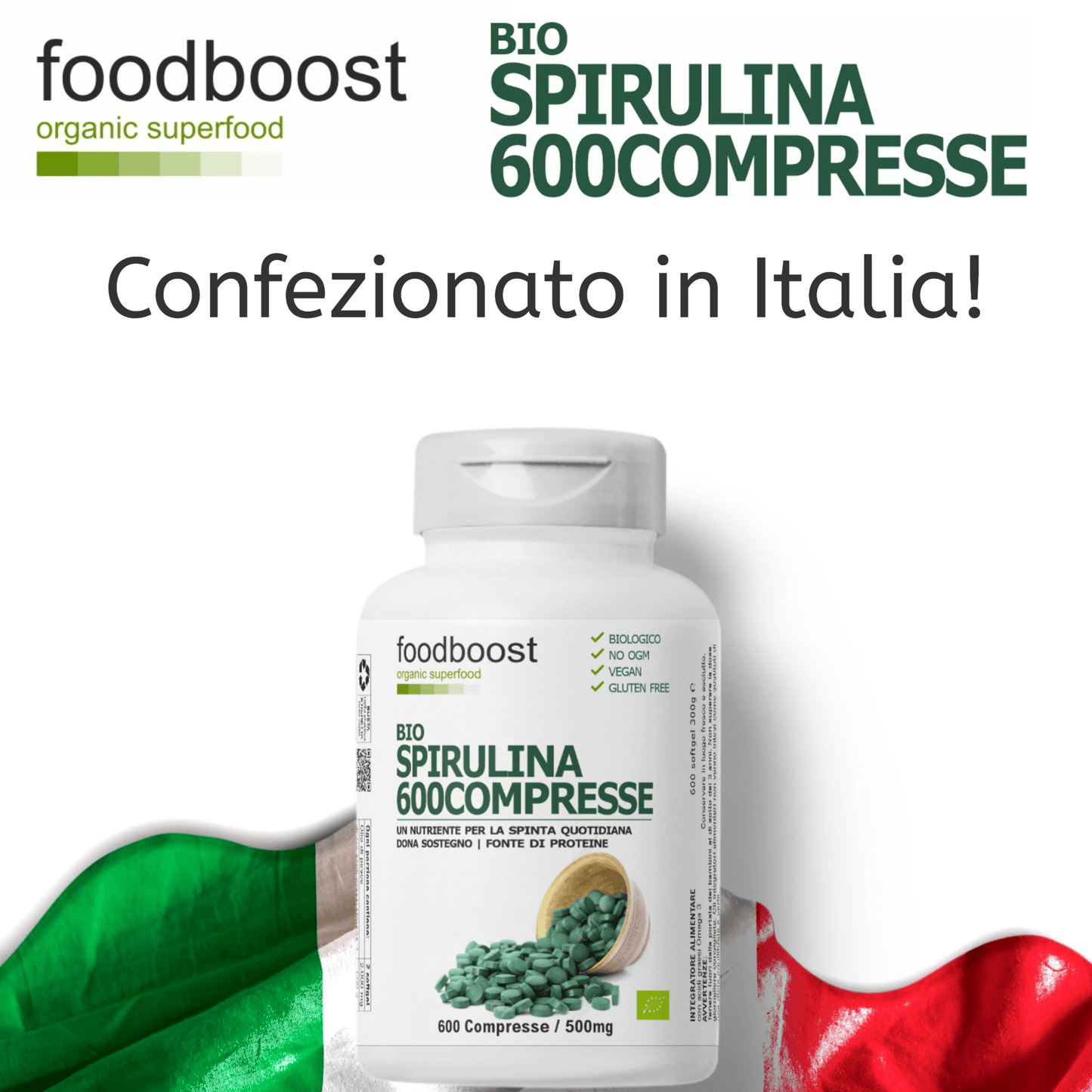 Spirulina Algae in Tablets