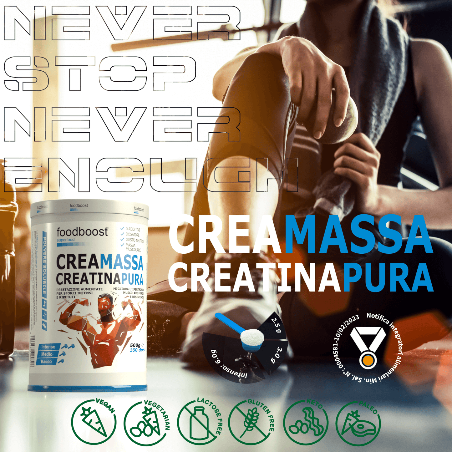 100% Pure Creatine