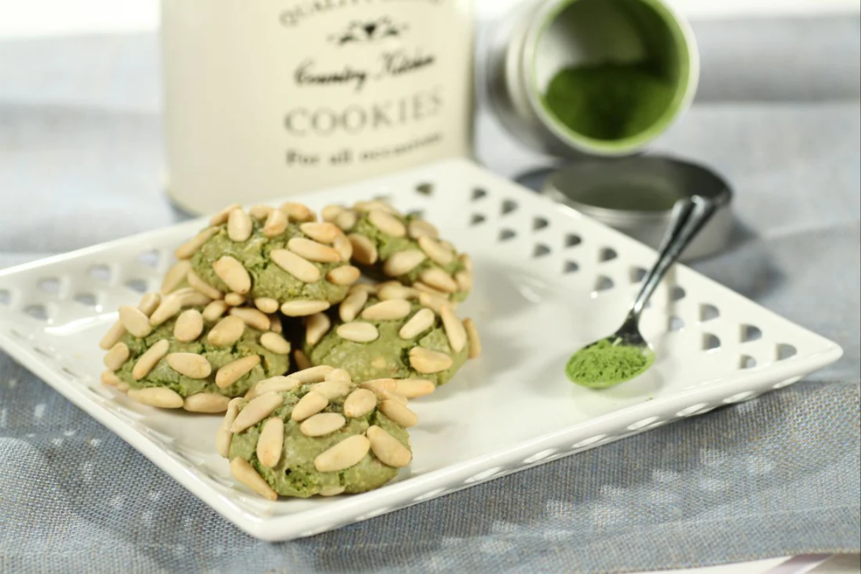 Biscotti al Tè Matcha