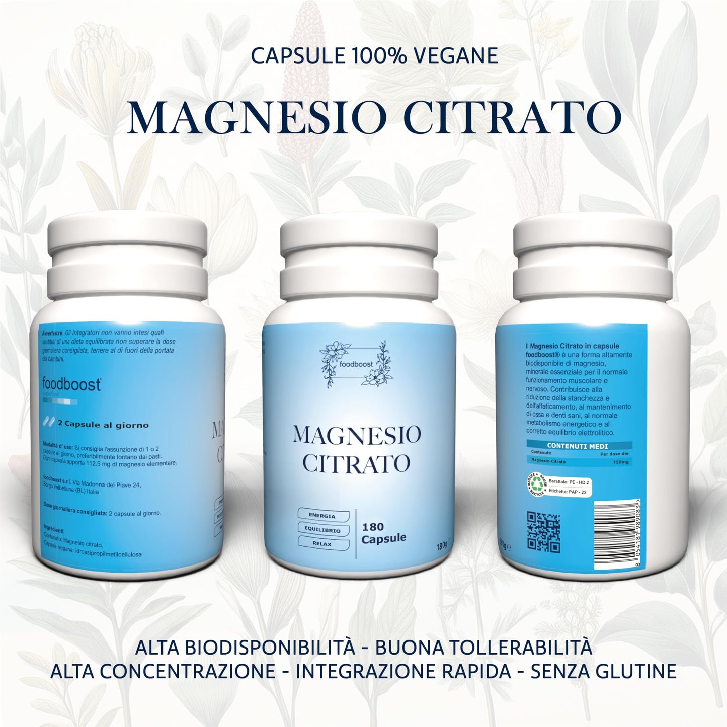 Magnesio Citrato in Capsule