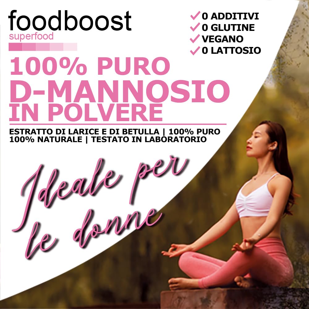 D-Mannosio 250g in Polvere
