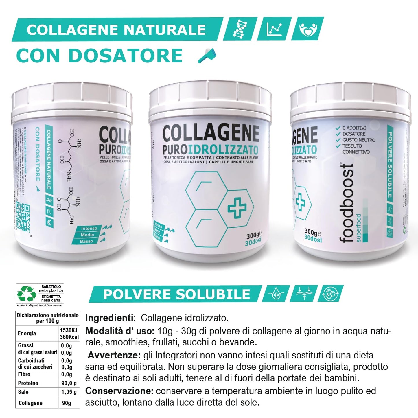 Creatine Monohydrate Powder 300g