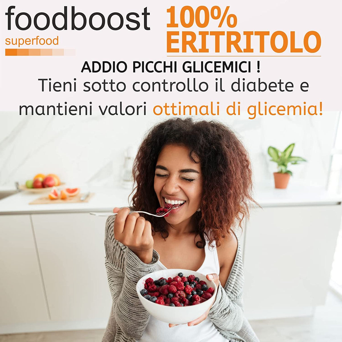 Eritritolo foodboost 2 Kg FoodBoost - confezione