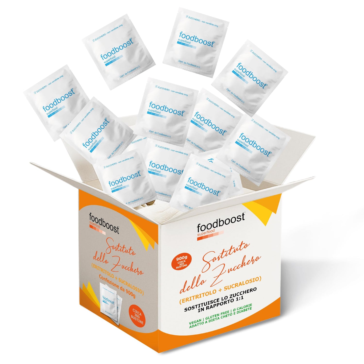 Eritritolo + Sucralosio Bustine Monodose