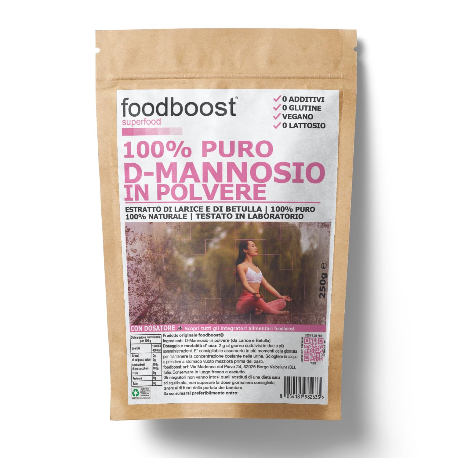 D-Mannosio 250g in Polvere