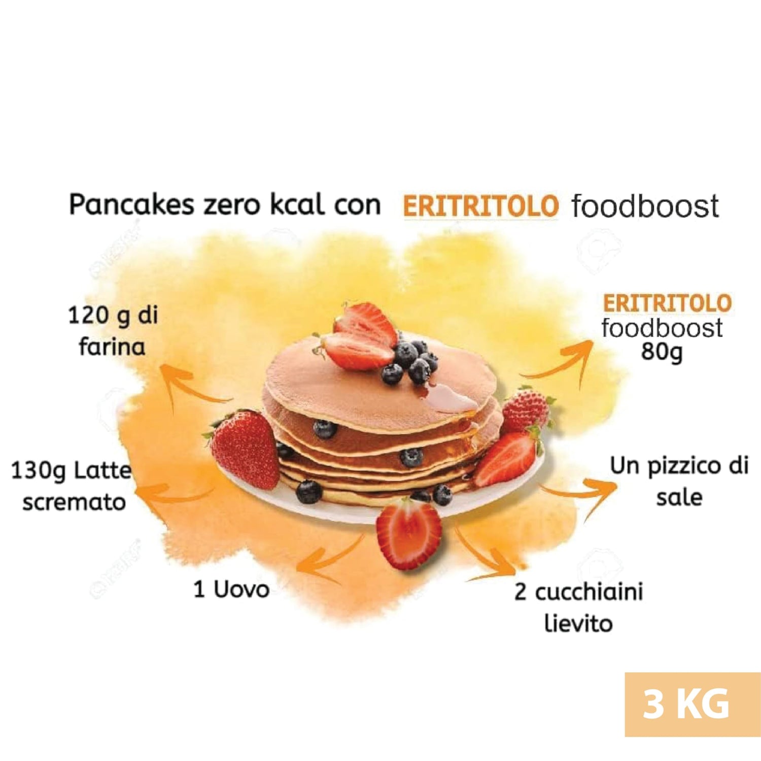 Eritritolo Puro 3Kg