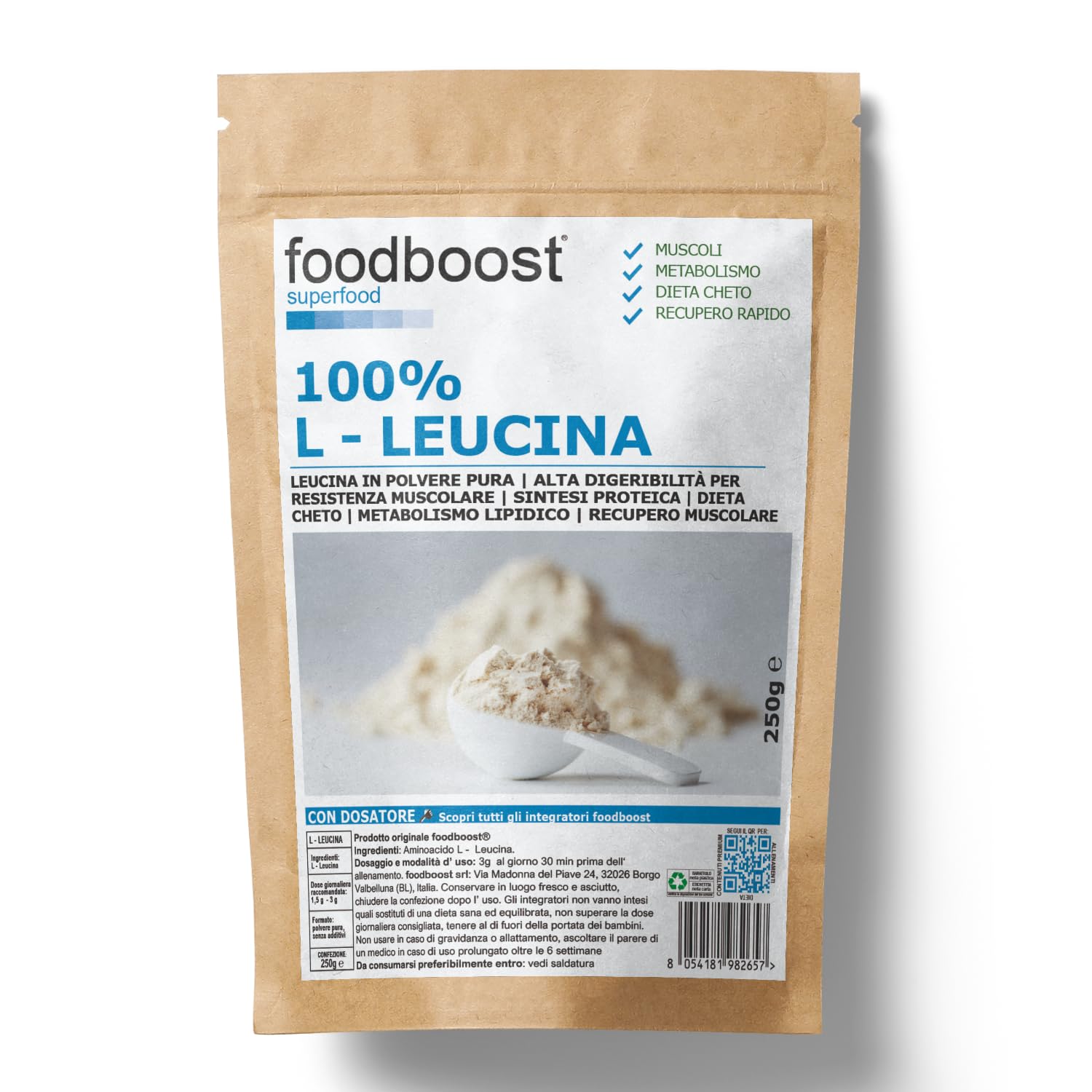 L-Leucina 250g in Polvere