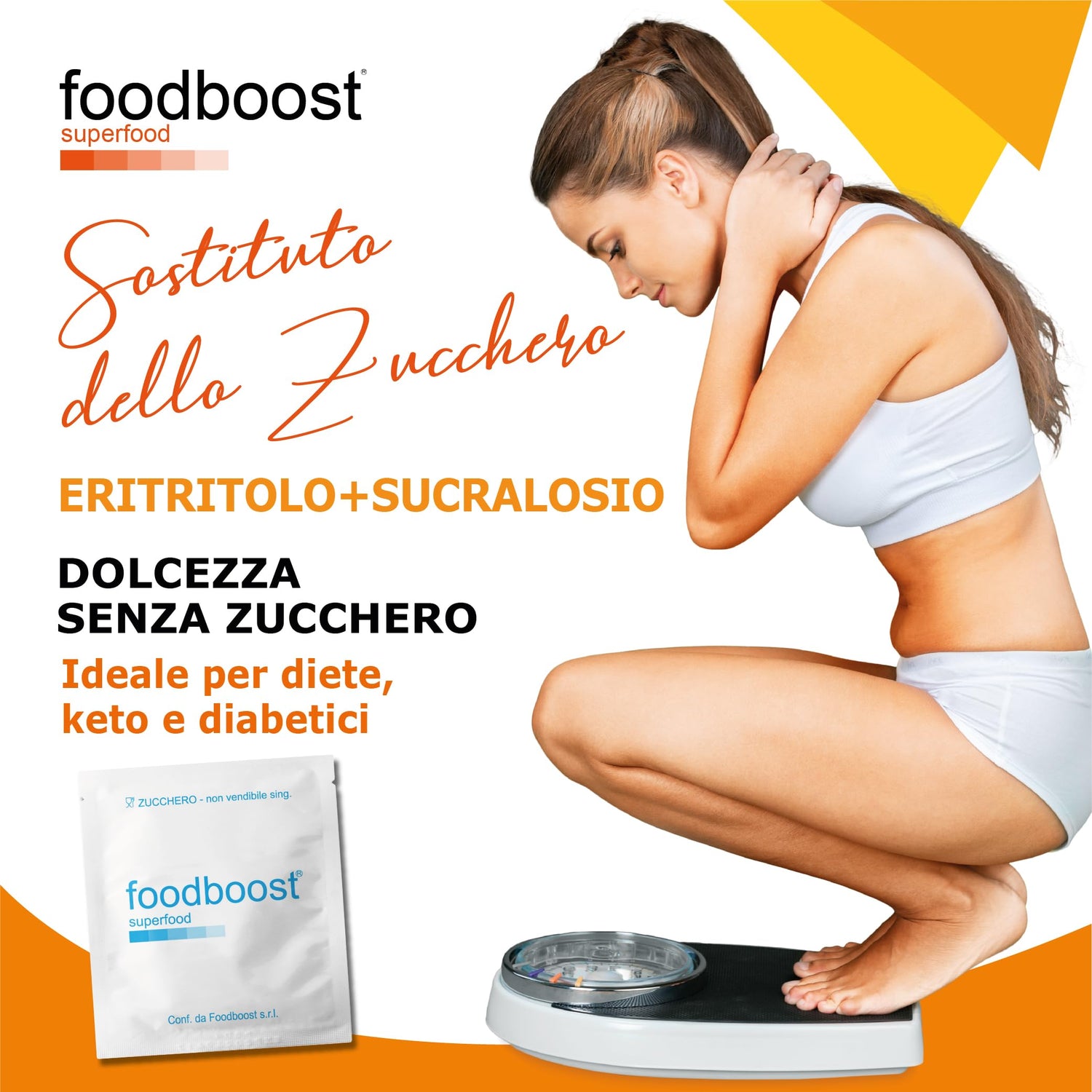 Eritritolo + Sucralosio Bustine Monodose