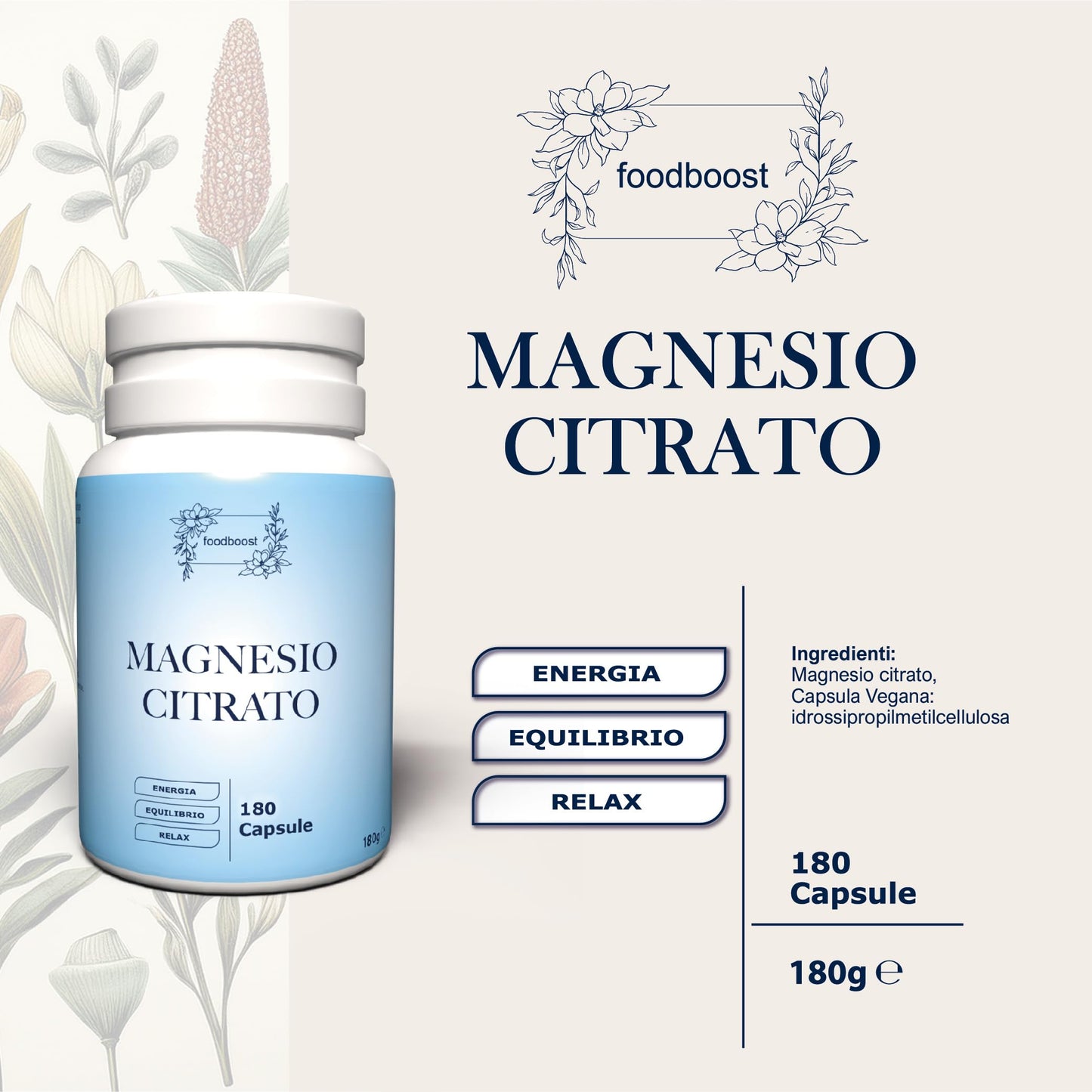 Magnesio Citrato in Capsule
