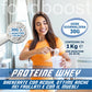 Power Kit - 3 KG of Whey Protein 3 flavors strawberry vanilla chocolate powder