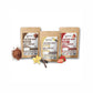 Power Kit - 3 KG of Whey Protein 3 flavors strawberry vanilla chocolate powder