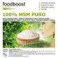 MSM Metilsulfonilmetano in polvere da 1 Kg