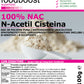 NAC N - Pure Acetyl Cysteine ​​Powder 100g