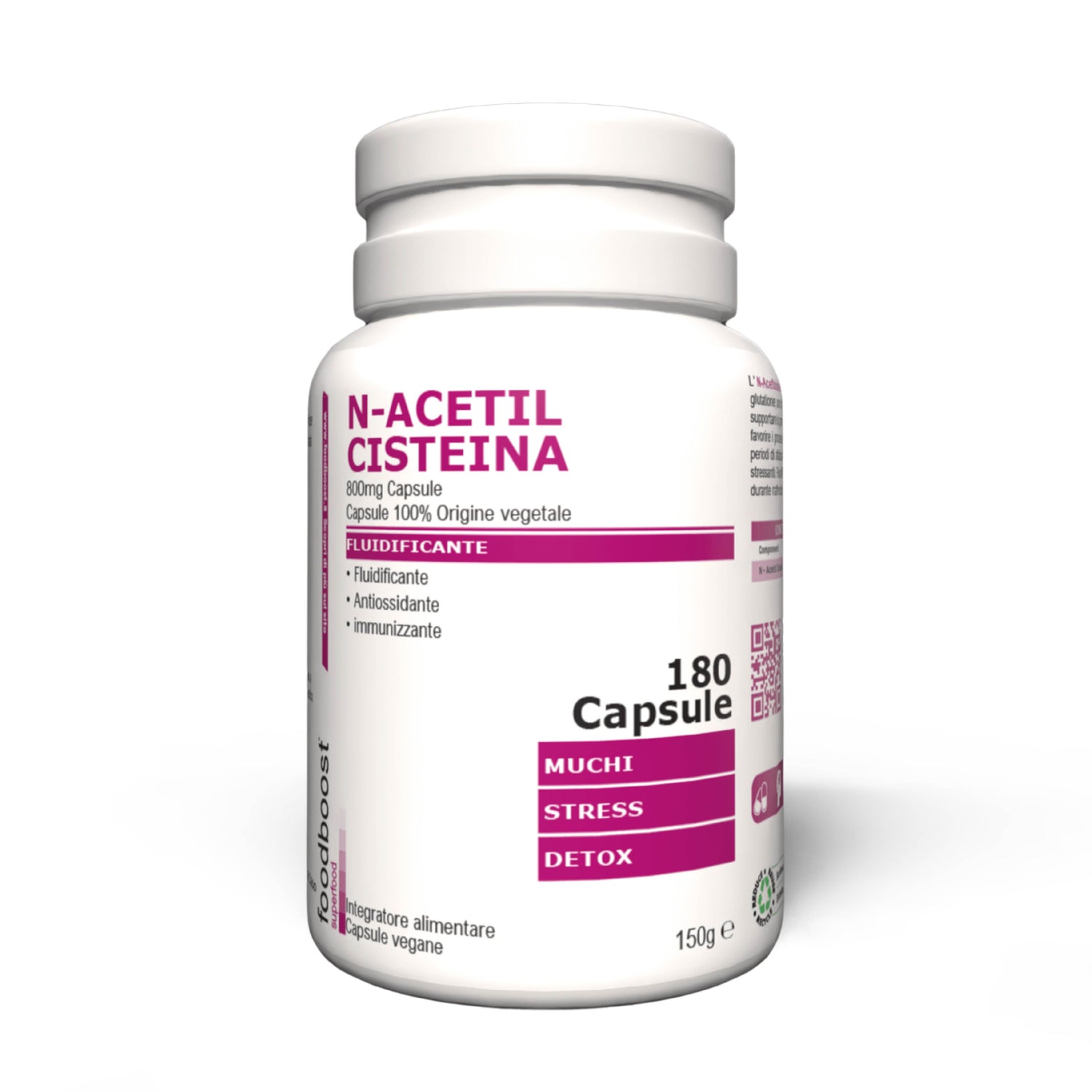 N-Acetil Cisteina 800 mg in Capsule