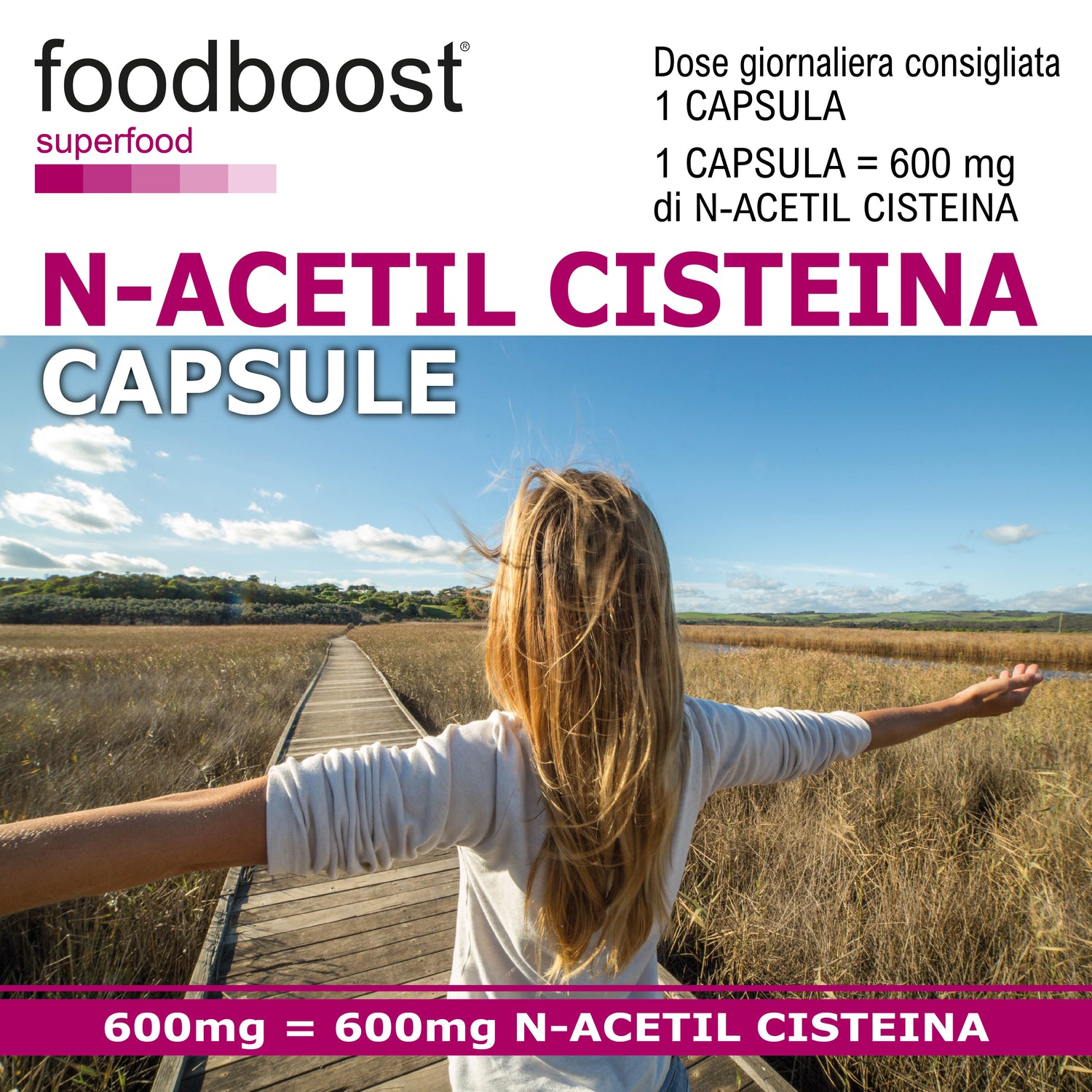 N-Acetil Cisteina 800 mg in Capsule
