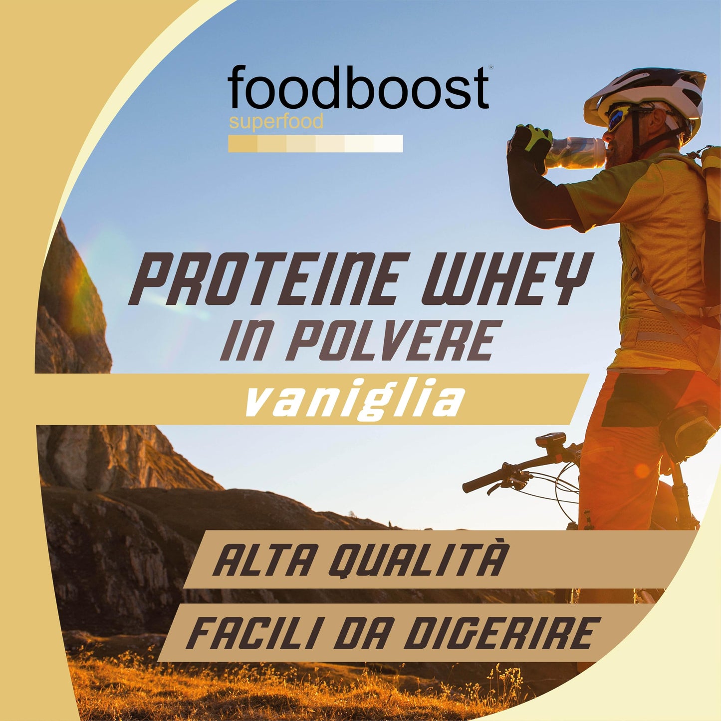 Whey Protein Vanilla 1kg Powder