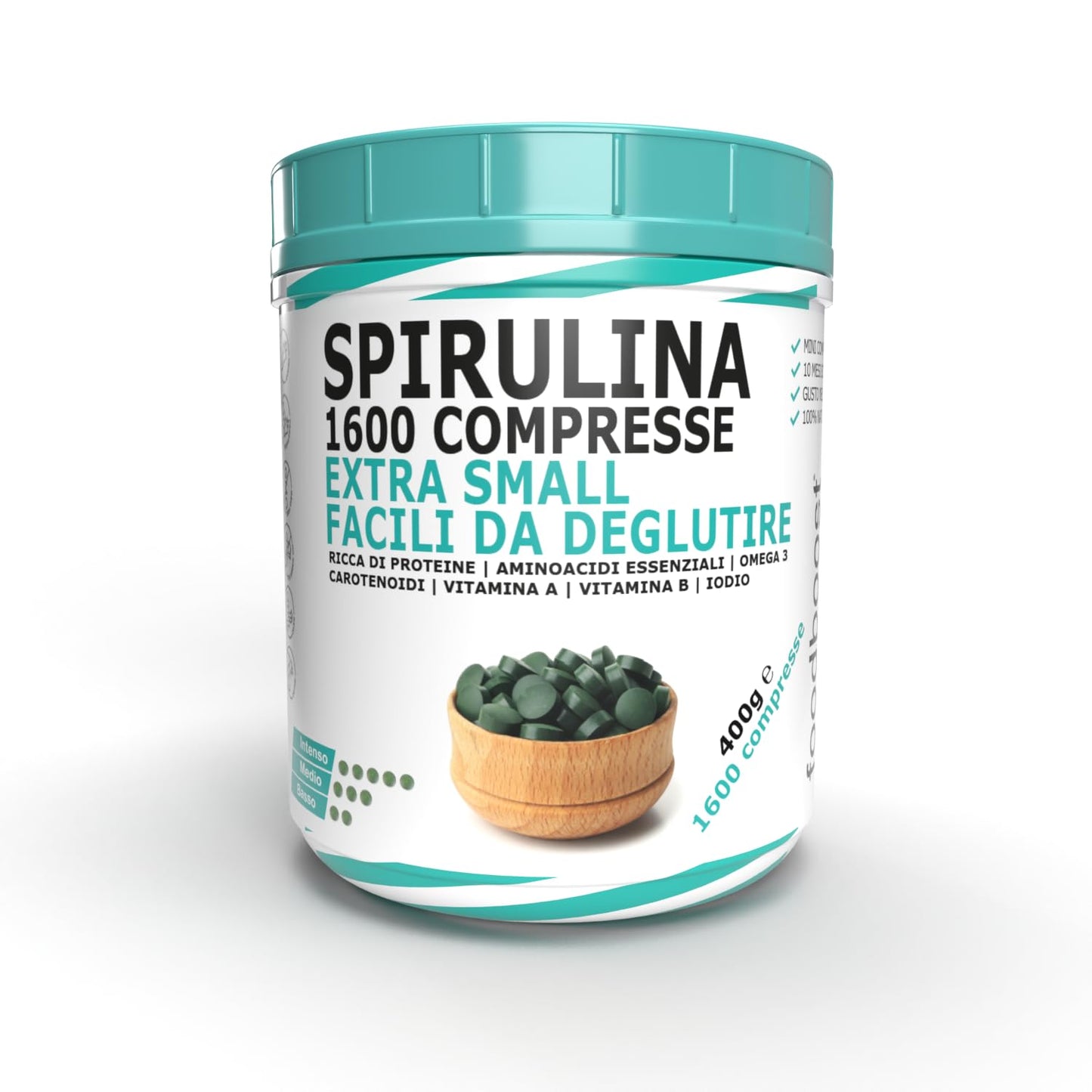 Spirulina in 400g tablets 