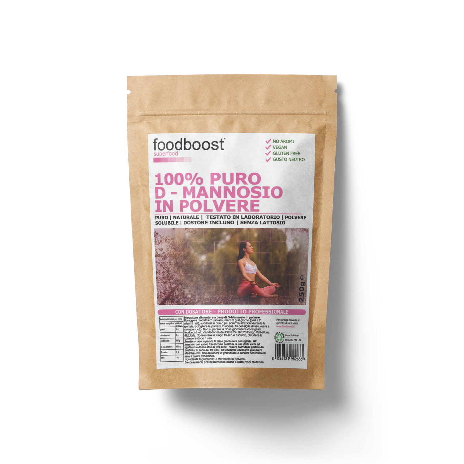 D-Mannosio 250g in Polvere