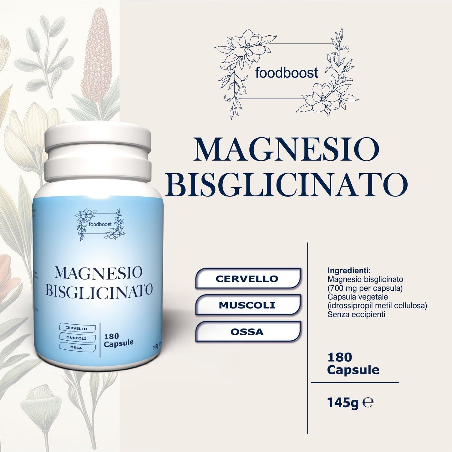 Magnesio Bisglicinato in Capsule