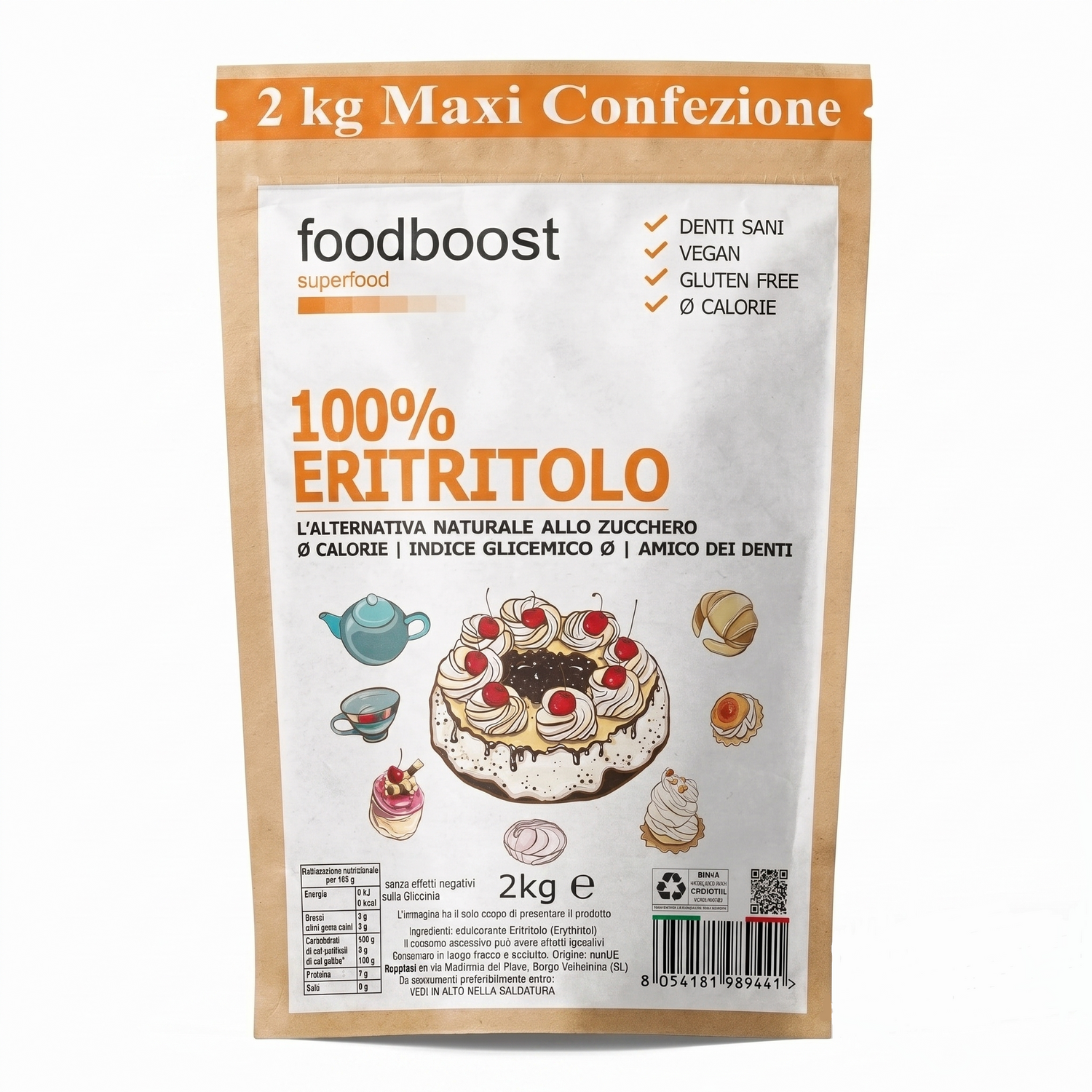 Erythritol foodboost 5 Kg 