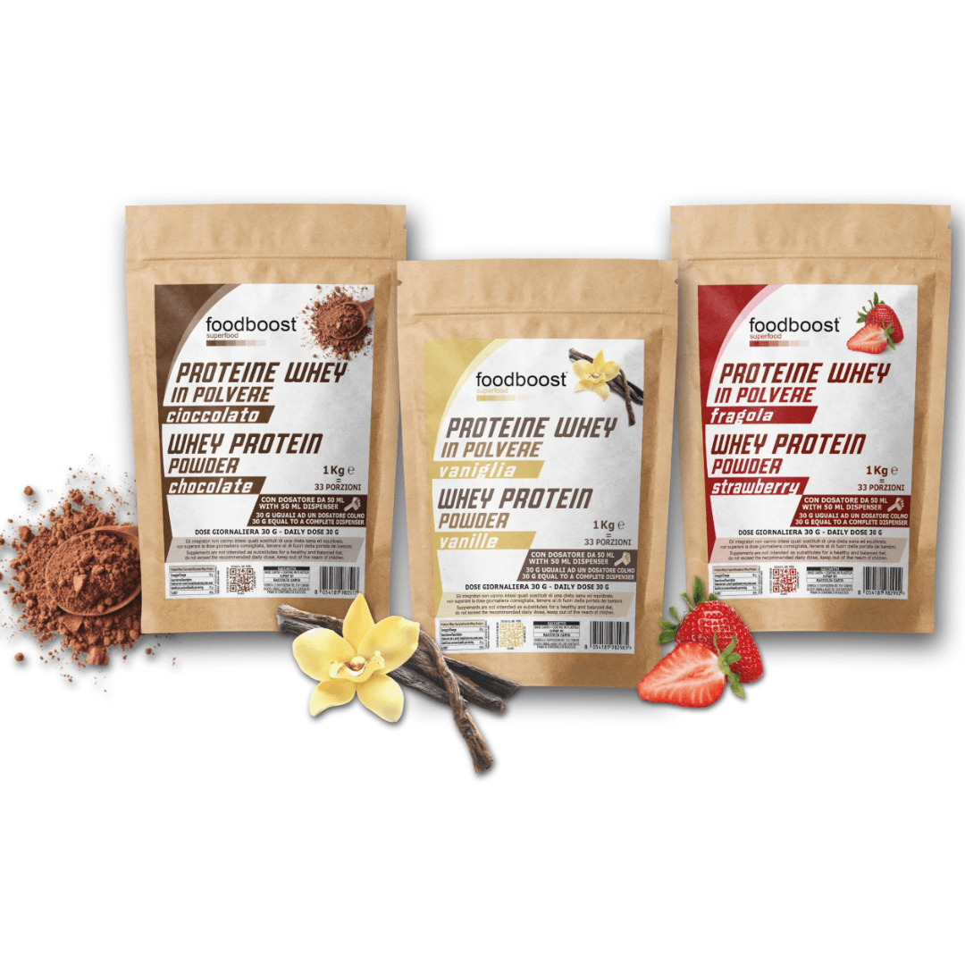 Kit Potenza - Proteine Whey 3 KG/3 gusti