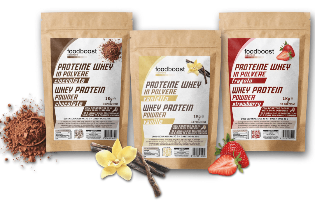 Kit Potenza - Proteine Whey 3 KG/3 gusti