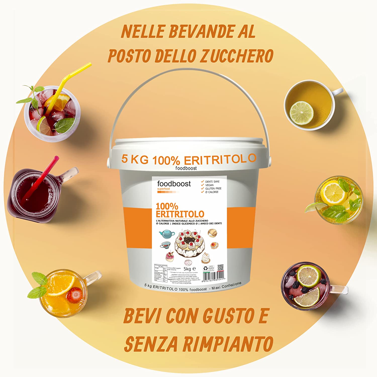 Erythritol foodboost 5 Kg 