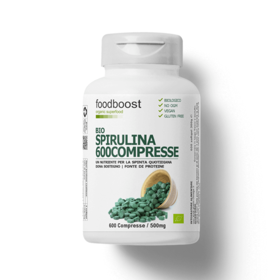 Alga Spirulina in Compresse